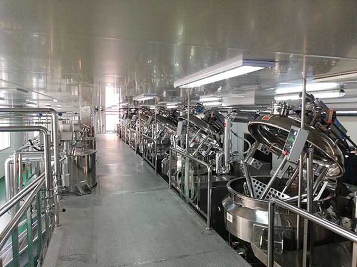 Vacuum Emulsifying Homogenizer For Mayonnaise Making
